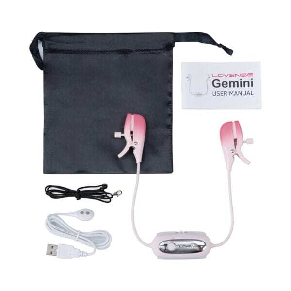 Buy a Lovense Gemini Vibrating Nipple Clamps vibrator.