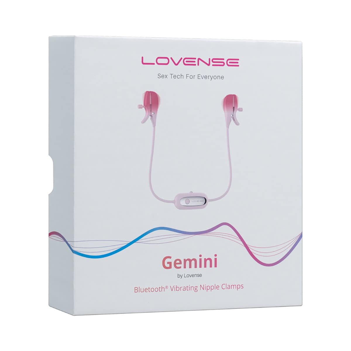 Buy a Lovense Gemini Vibrating Nipple Clamps vibrator.