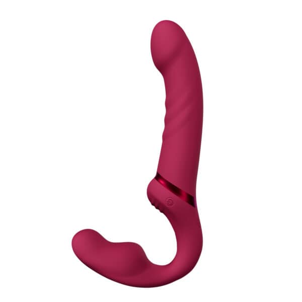 Buy a Lovense LapisVibrating Strapless StrapOn vibrator.