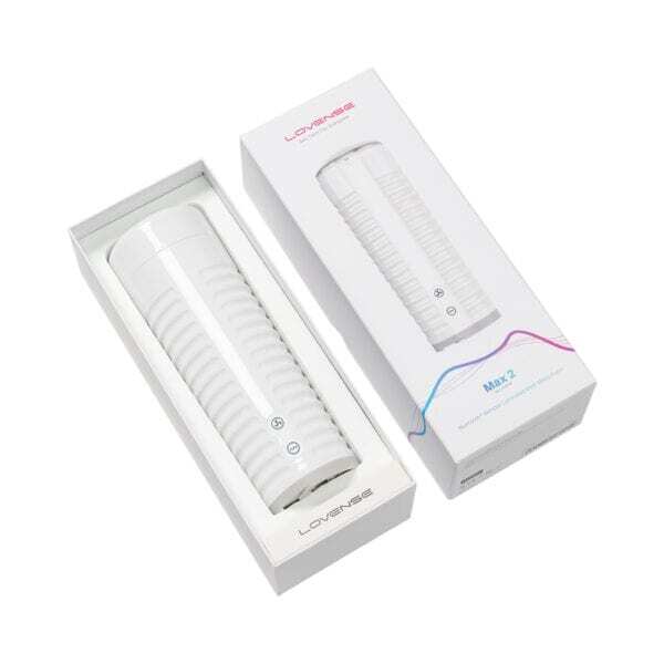 Buy a Lovense Max 2 Bluetooth Masturbator  Neutral Sleeve vibrator.