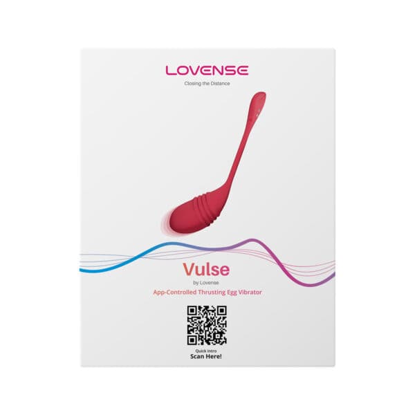 Buy a Lovense VulseThrusting and Vibrating Egg vibrator.