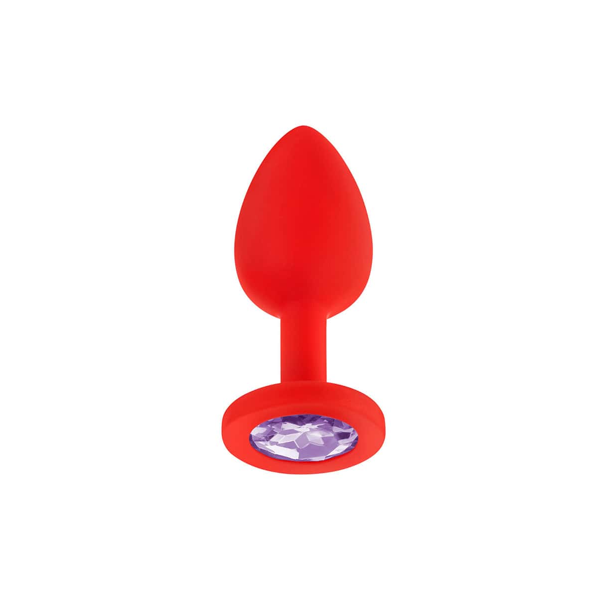 Buy a Luv Inc Jeweled Plug Small  Red vibrator.