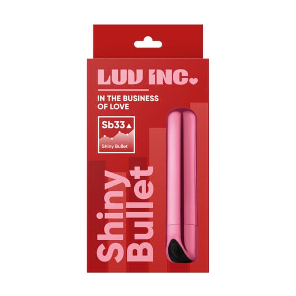 Buy a Luv Inc Shiny Bullet  Light Pink vibrator.