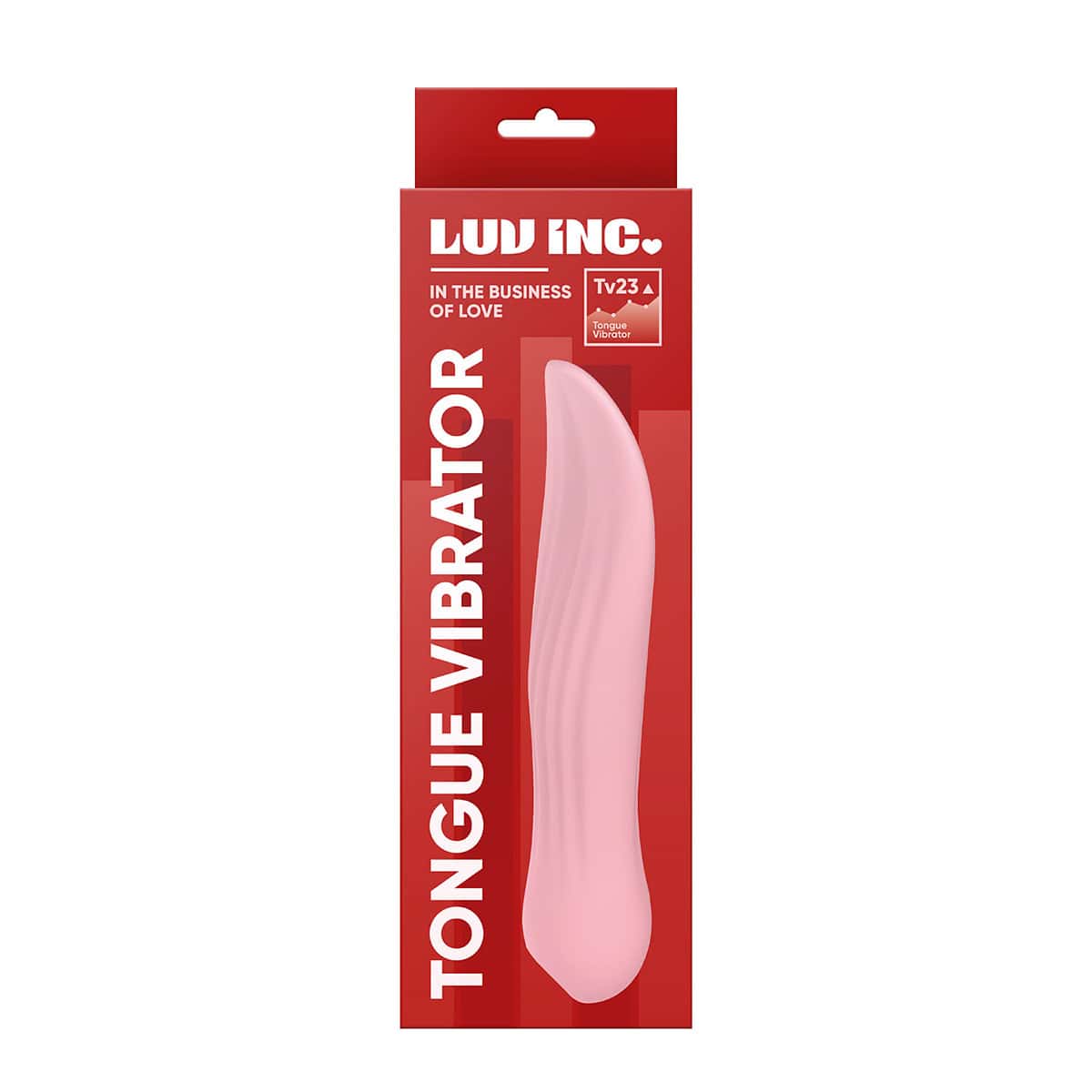 Buy a Luv Inc Tongue Vibrator  Pink vibrator.