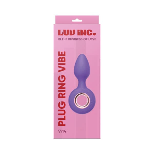 Buy a Luv Inc Vr14: Plug Ring Vibe Purple vibrator.