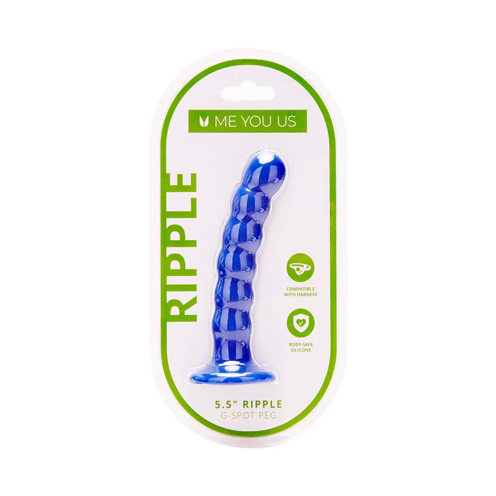 Buy a Me You Us 5.5in Ripple G-Spot Peg vibrator.