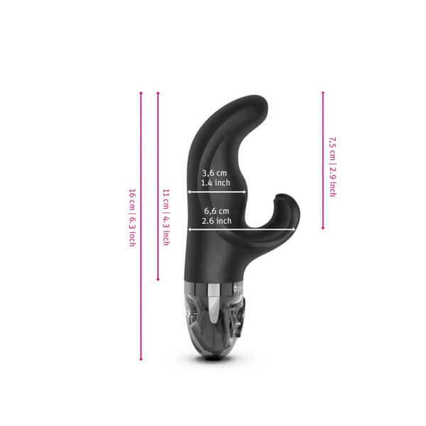 Buy a Mystim Hop Hop Bob eStim Vibrator Black vibrator.