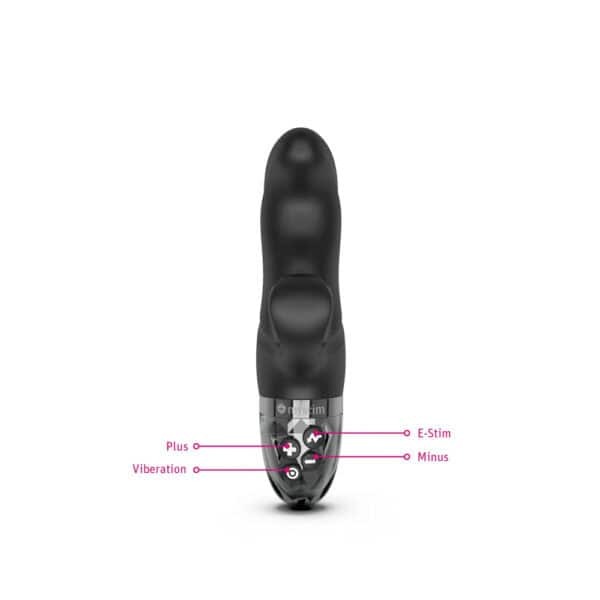 Buy a Mystim Hop Hop Bob eStim Vibrator Black vibrator.