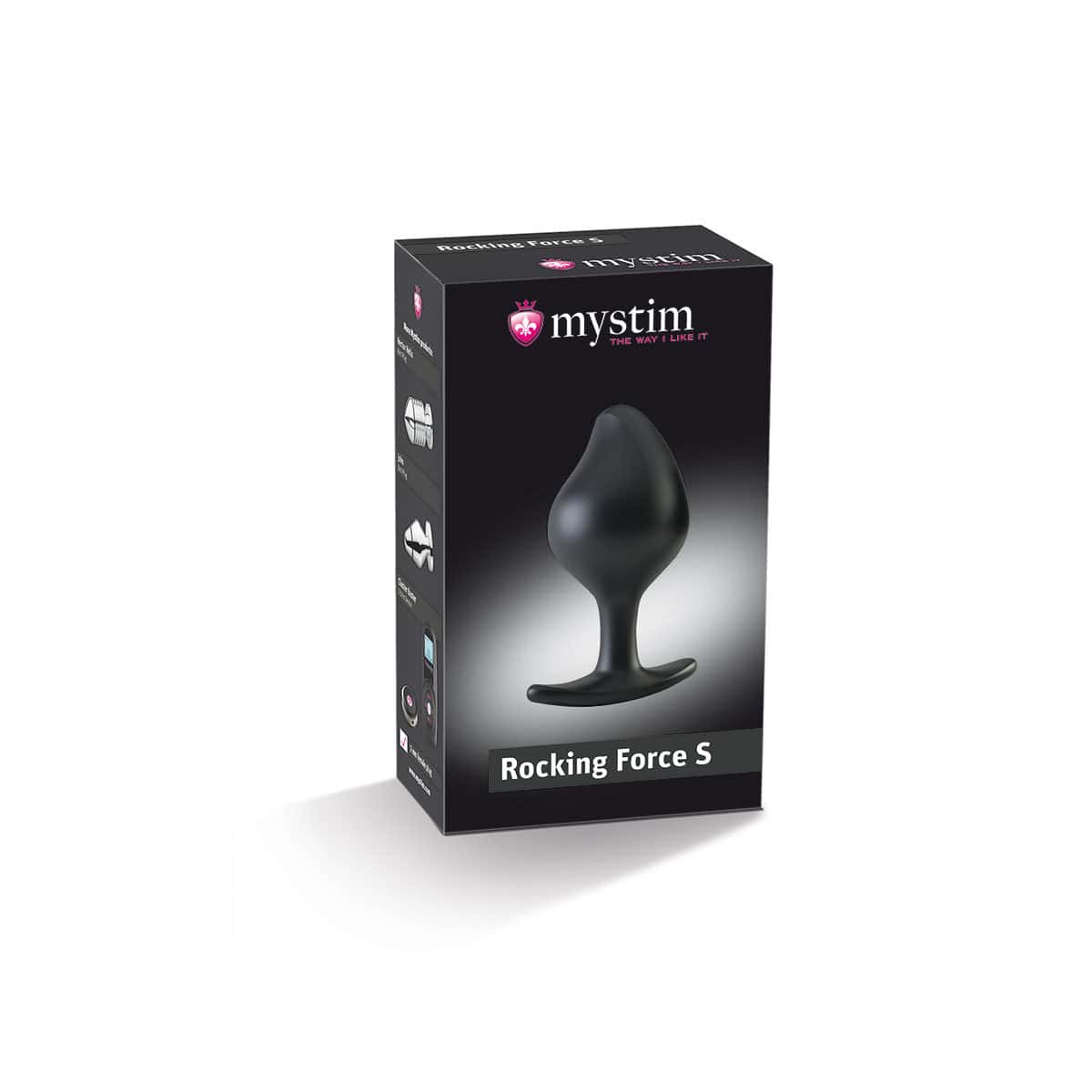 Buy a Mystim Rocking Force Plug Small vibrator.