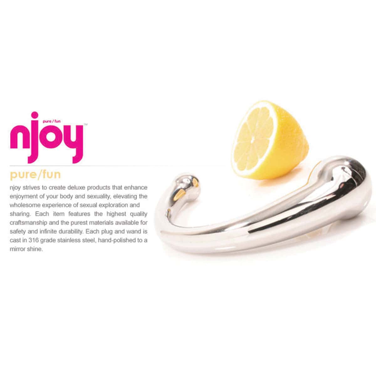 njoy Pure Wand dildo made by Njoy on sale at herVibrators.com