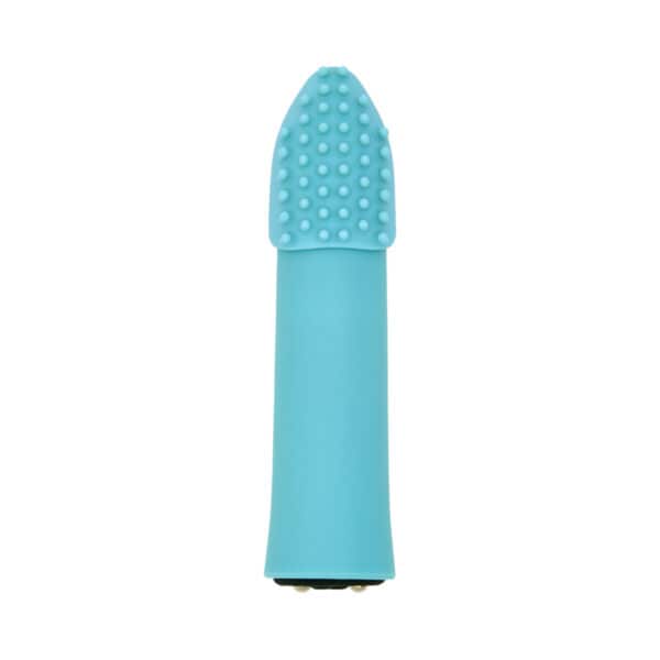 Buy a Nu Sensuelle Point Plus 20 Function Bullet with Sleeves  Tiffany Blue vibrator.