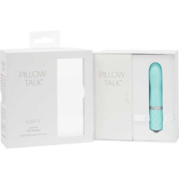 Buy a Pillow Talk Flirty Bullet  Teal vibrator.