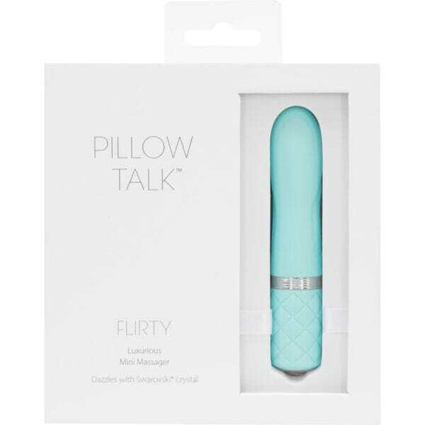 Buy a Pillow Talk Flirty Bullet  Teal vibrator.