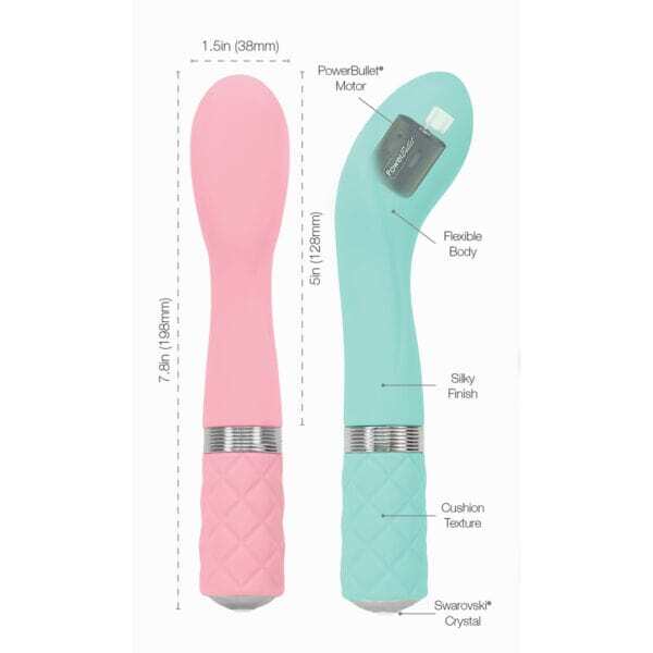 Buy a Pillow Talk Sassy G-Spot  Teal vibrator.