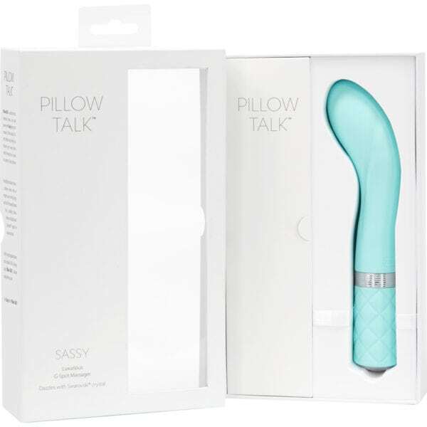 Buy a Pillow Talk Sassy G-Spot  Teal vibrator.