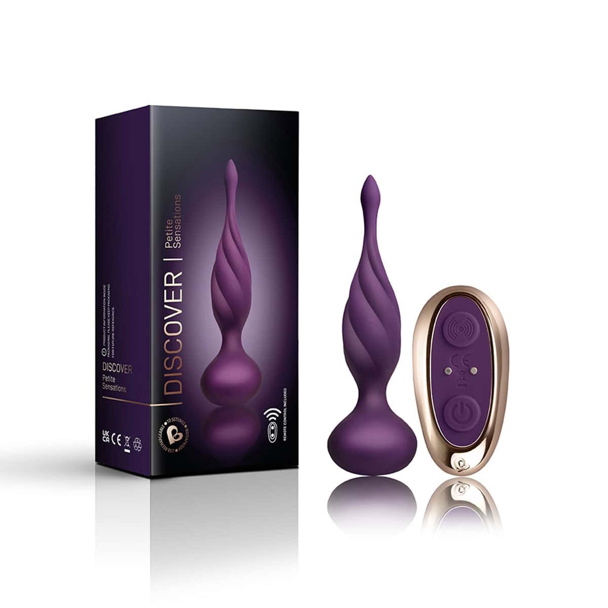 Buy a Rocks Off Petite Sensations Discover  Purple vibrator.