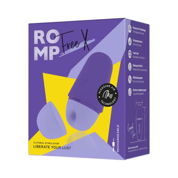 Buy a ROMP Free X vibrator.