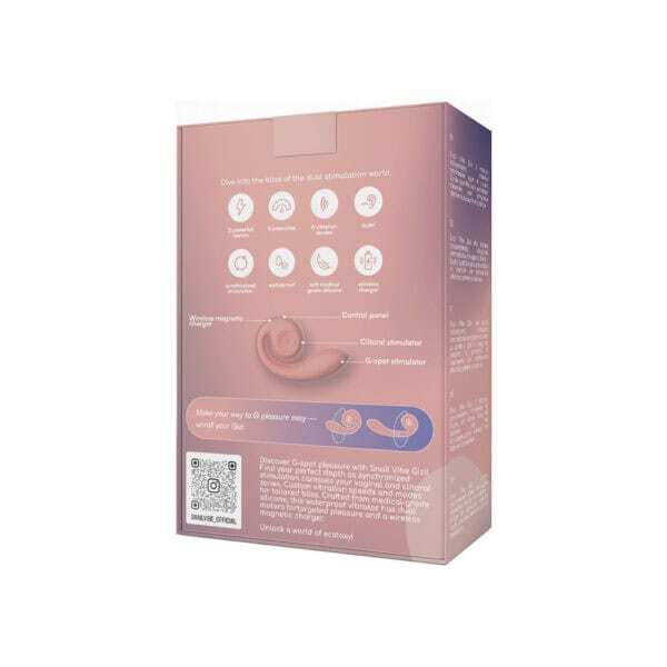 Buy a Snail Vibe Gizi  Peachy Pink vibrator.