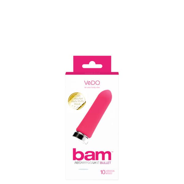 Buy a VeDO Bam Bullet  Pink vibrator.