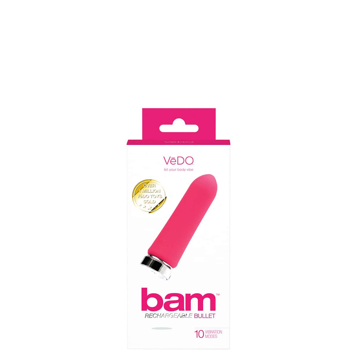 Buy a VeDO Bam Bullet  Pink vibrator.