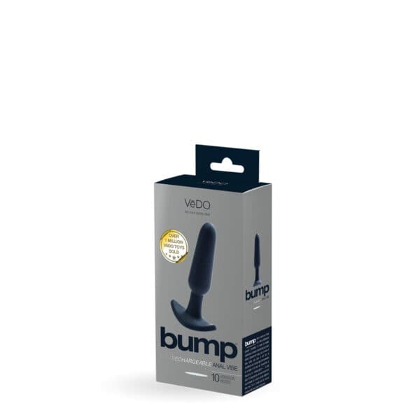 Buy a VeDO Bump Anal Vibe  Black vibrator.