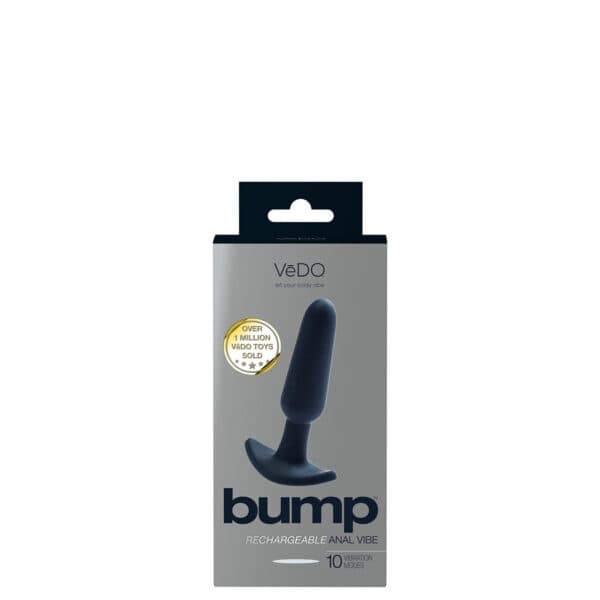 Buy a VeDO Bump Anal Vibe  Black vibrator.