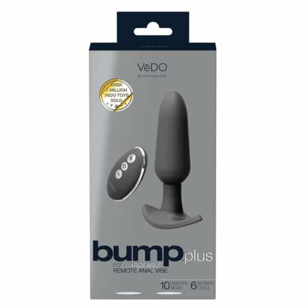 Buy a VeDO Bump PLUS Anal Vibe  Black vibrator.