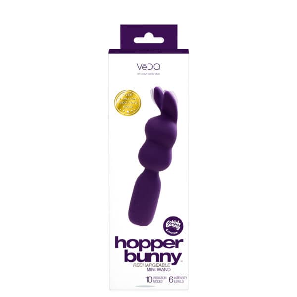 Buy a VeDO Hopper Mini Vibe  Purple vibrator.