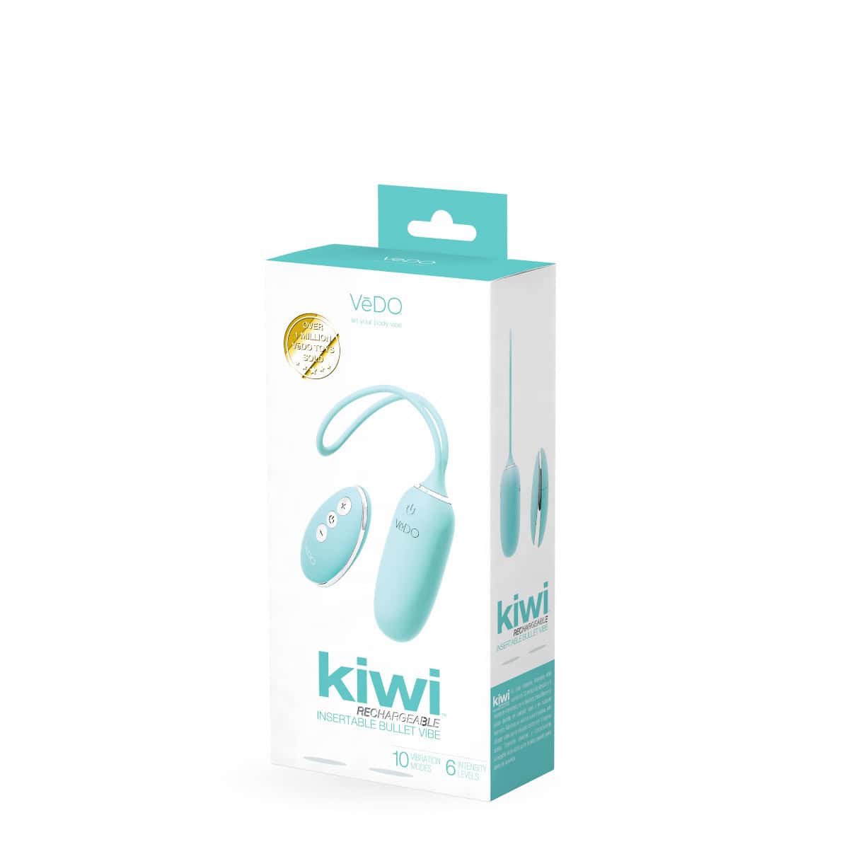 Buy a VeDO Kiwi Bullet  Turquoise vibrator.