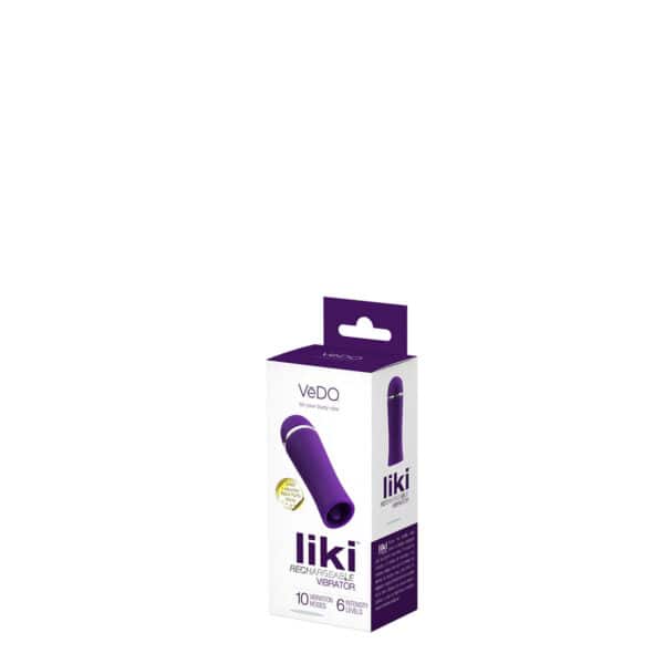 Buy a VeDO Liki Vibe  Deep Purple vibrator.