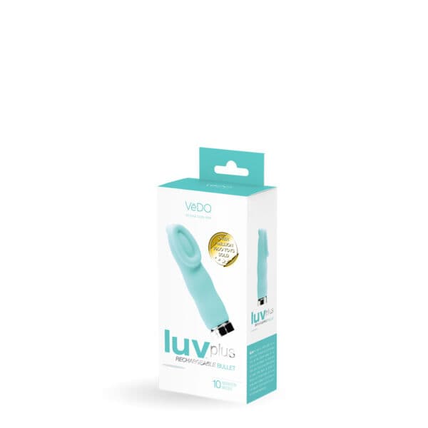 Buy a VeDO Luv Plus Mini Vibe  Turquoise vibrator.