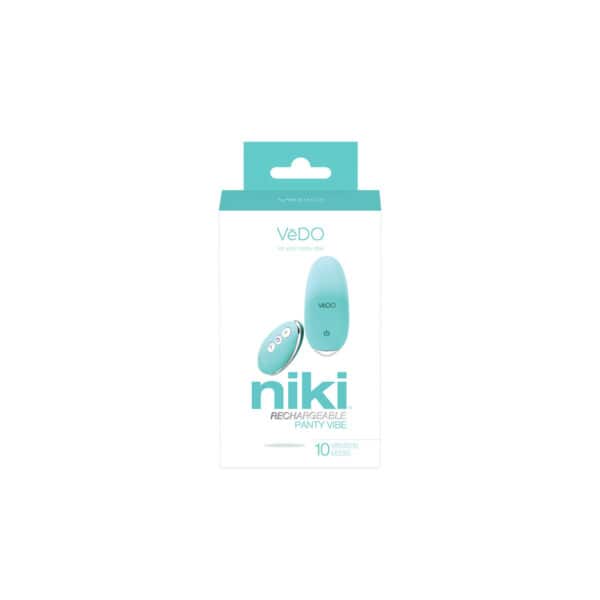 Buy a VeDO Niki Panty Vibe  Turquoise vibrator.