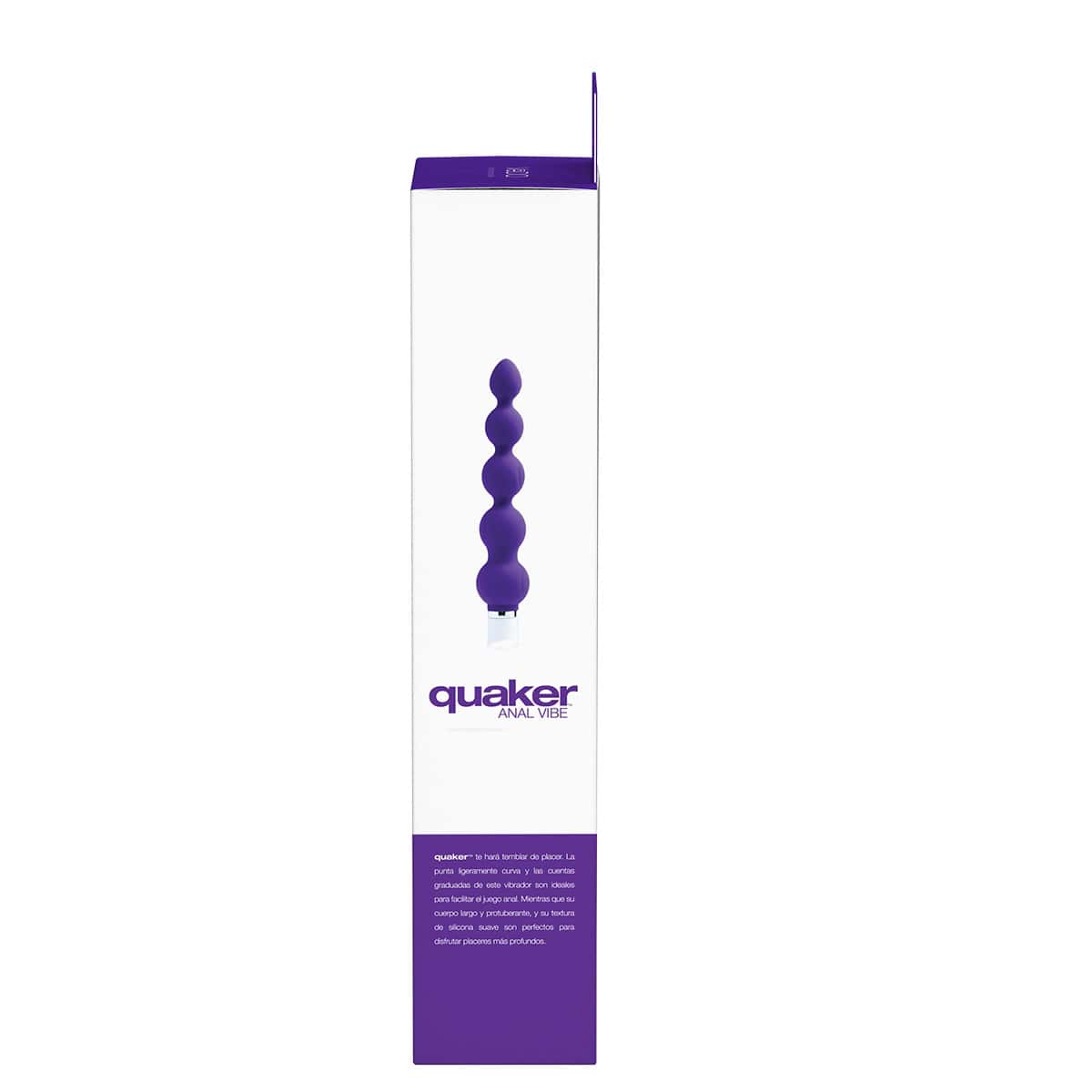 Buy a VeDO Quaker Anal Vibe  Indigo vibrator.