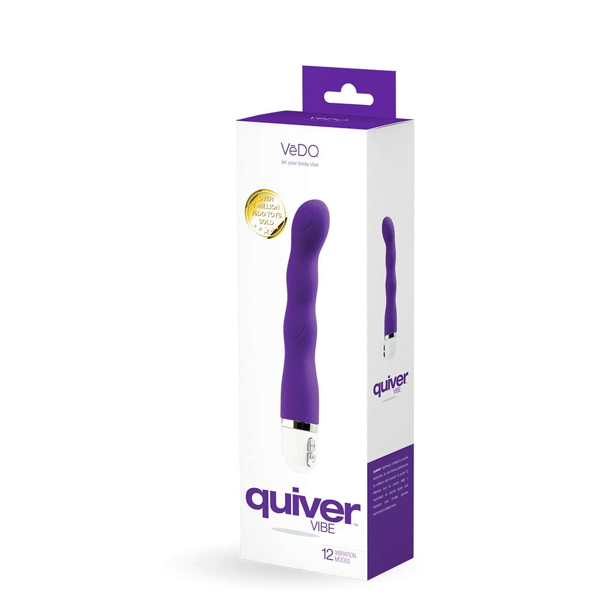 Buy a VeDO Quiver Vibe  Indigo vibrator.