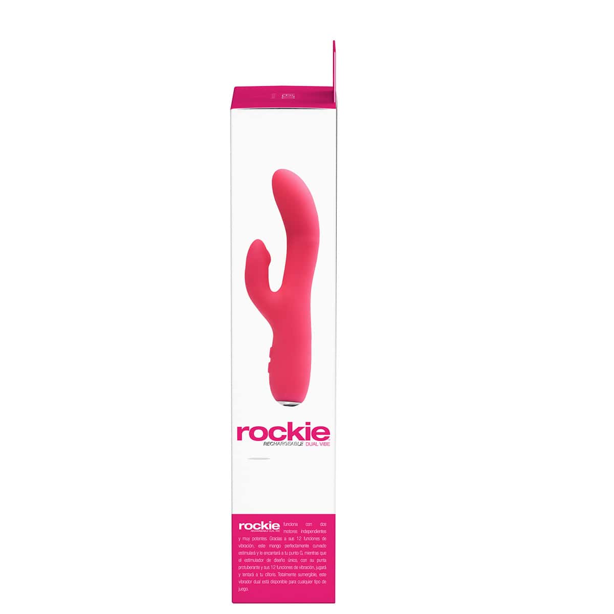 Buy a VeDO Rockie Dual Vibrator  Pink vibrator.