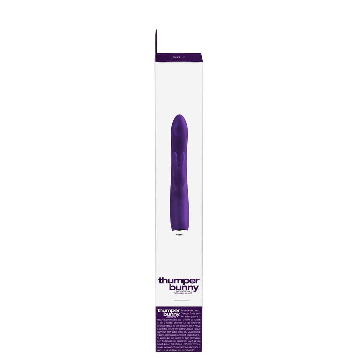 Buy a VeDO Thumper Bunny Tapping Dual Vibe  Deep Purple vibrator.