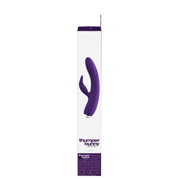 Buy a VeDO Thumper Bunny Tapping Dual Vibe  Deep Purple vibrator.