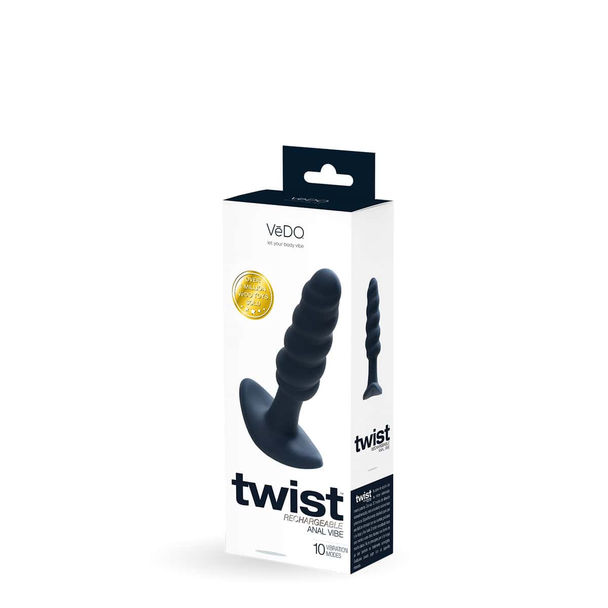 Buy a VeDO Twist Plug  Black vibrator.