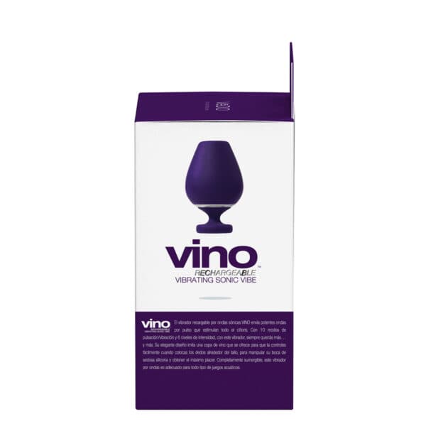 Buy a VeDO Vino Vibrating Sonic Vibe  Purple vibrator.