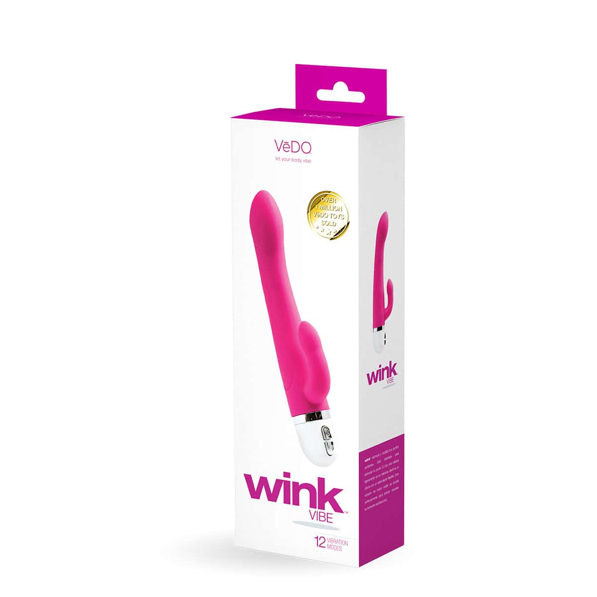 Buy a VeDO Wink Vibe  Hot Pink vibrator.