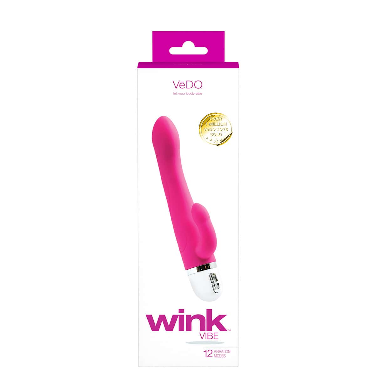 Buy a VeDO Wink Vibe  Hot Pink vibrator.