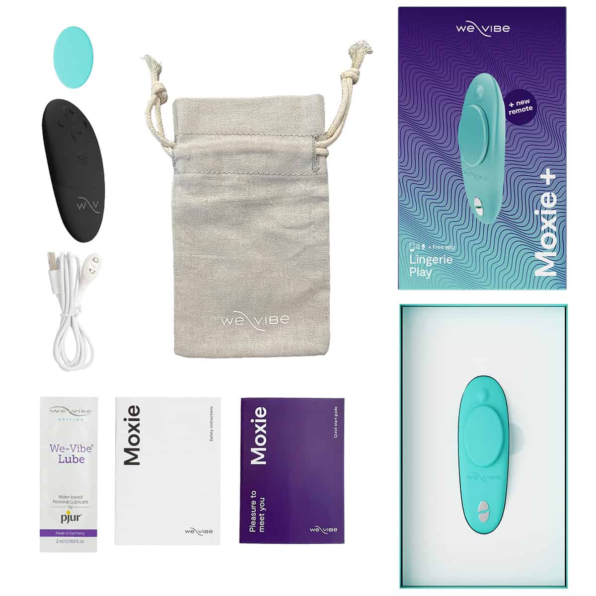 Buy a WeVibe Moxie+  Aqua vibrator.