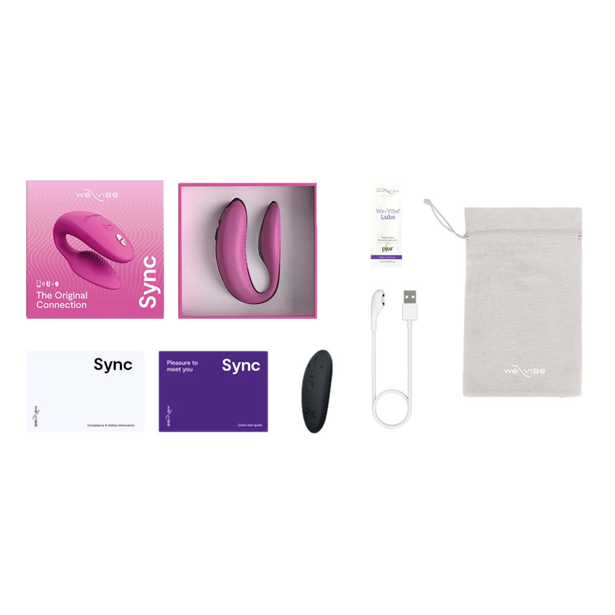 Buy a WeVibe Sync 2  Dusty Pink vibrator.