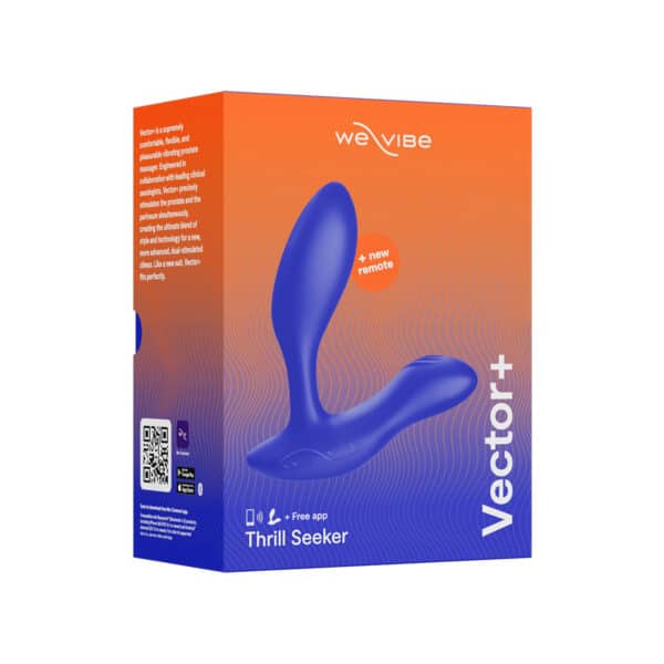 Buy a WeVibe Vector+  Royal Blue vibrator.