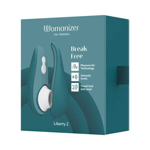 Buy a Womanizer Liberty 2 Dark Petrol vibrator.