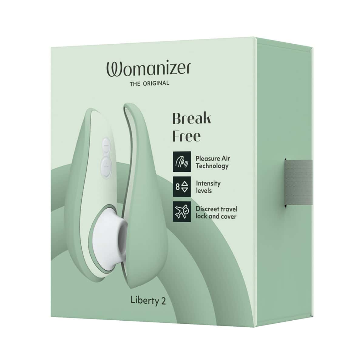 Buy a Womanizer Liberty 2 Sage vibrator.