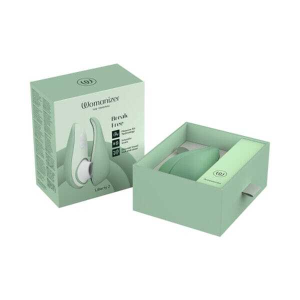 Buy a Womanizer Liberty 2 Sage vibrator.