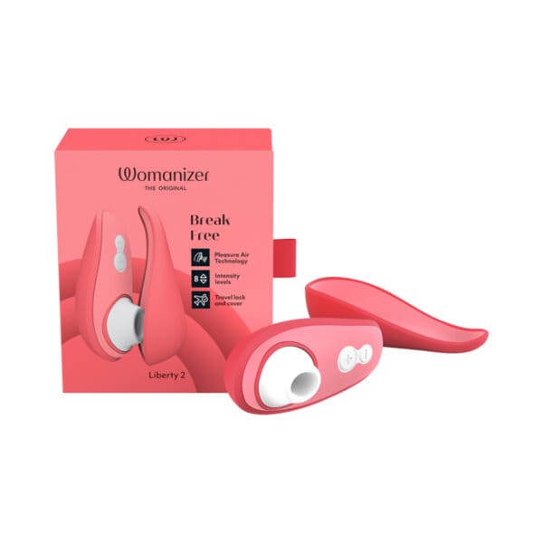 Buy a Womanizer Liberty 2 Vibrant Rose vibrator.