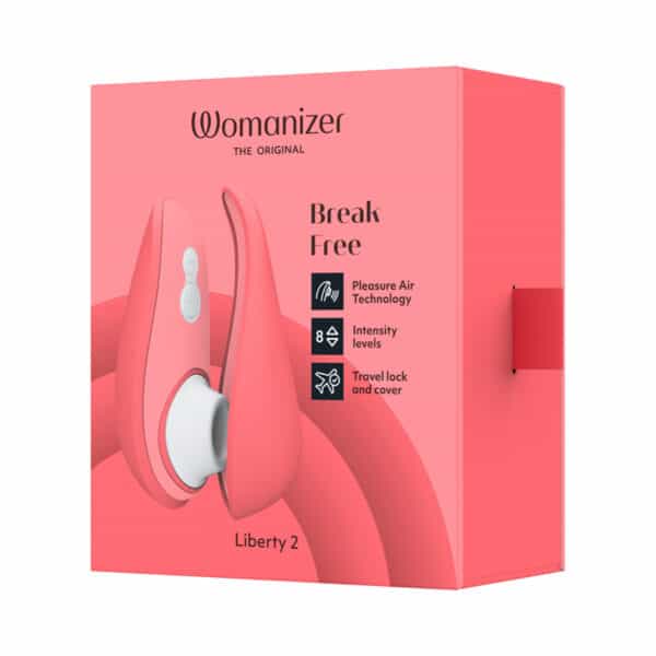 Buy a Womanizer Liberty 2 Vibrant Rose vibrator.