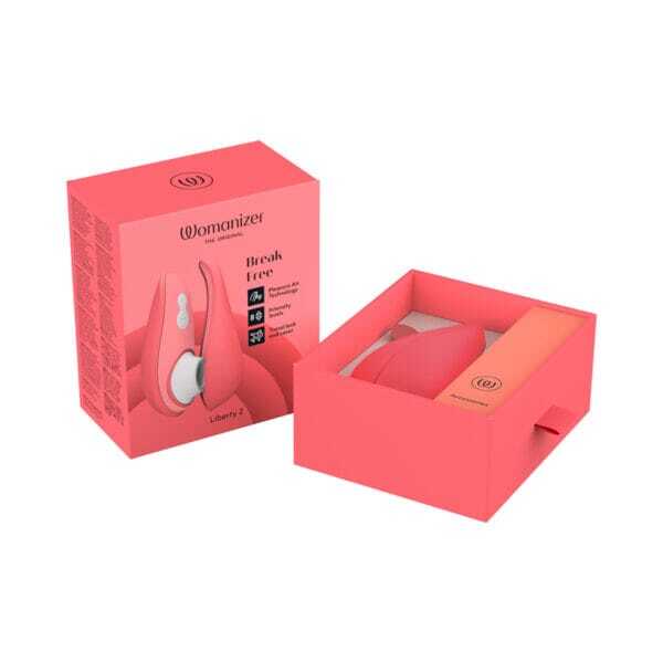 Buy a Womanizer Liberty 2 Vibrant Rose vibrator.